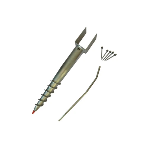 Parafuso de aterramento galvanizado por imersão a quente