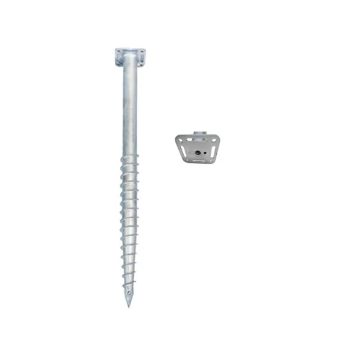 Pilhas de parafusos de hélice com flange quadrada