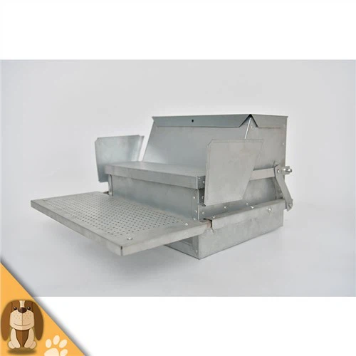 Alimentador automático de frango de auto-abertura galvanizado de alta qualidade para granjas de frango